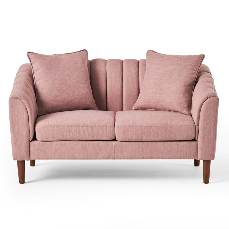 Oliver 59.25'' Round Arm Loveseat Wayfair